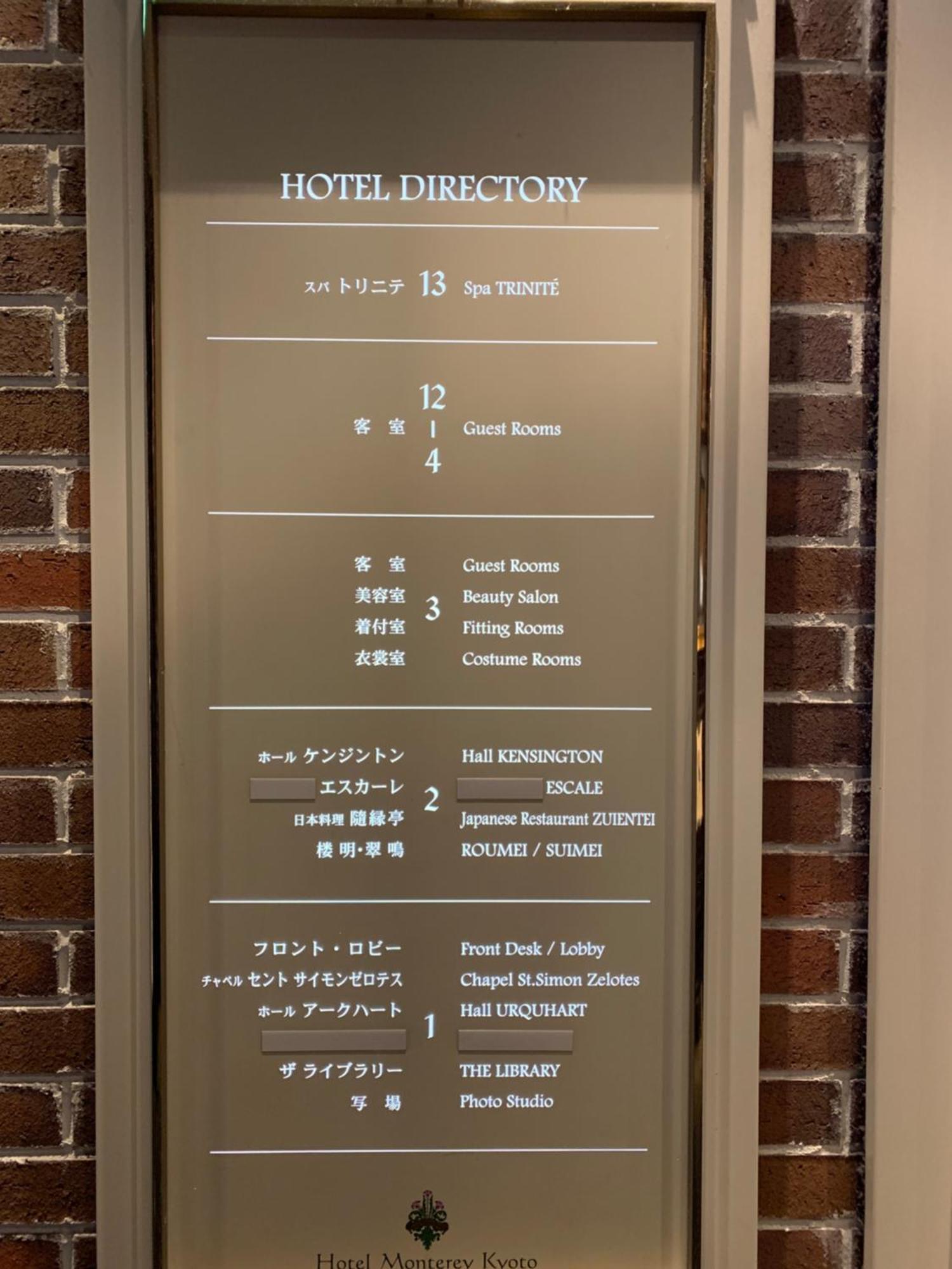 Hotel Monterey Kyoto Luaran gambar